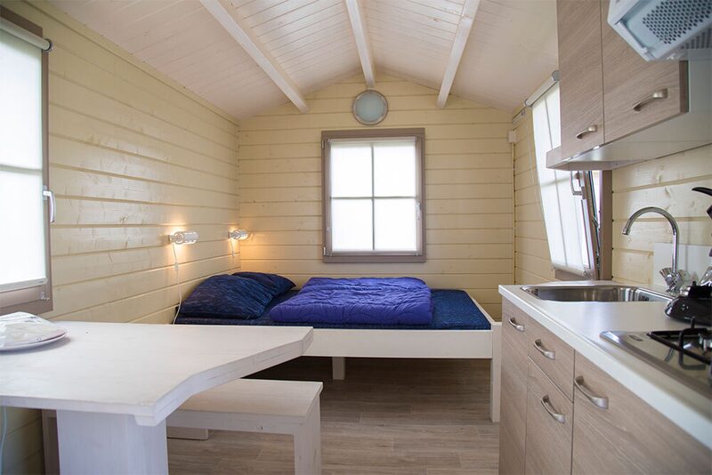 Zonneweelde Trekkershut Comfort voor 4 personen