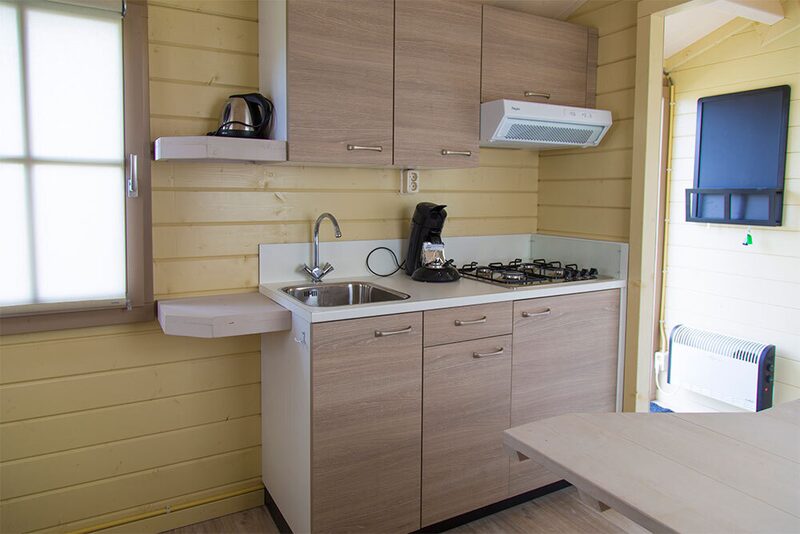 Zonneweelde Trekkershut Comfort voor 4 personen